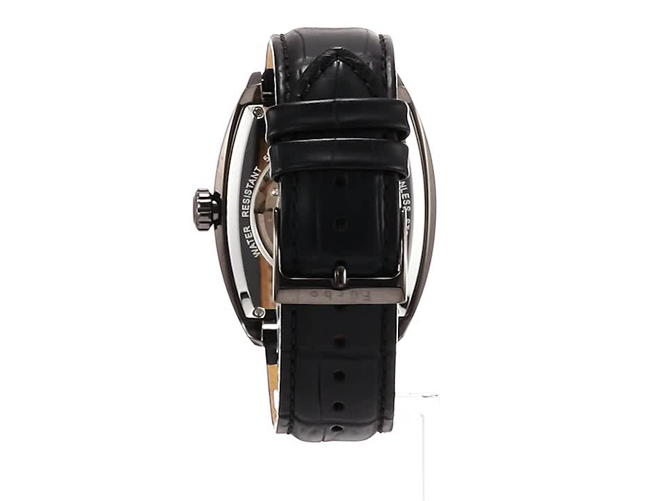 Amazon | [フルボデザイン] 腕時計 F2502GBKBK メンズ ブラック